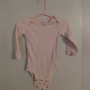 Carter's Soft Pink Long Sleeve Bodysuit